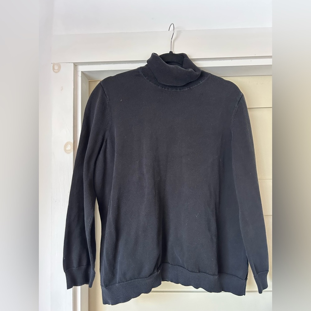 Vintage Lauren Ralph Lauren Charcoal Turtleneck Sweater